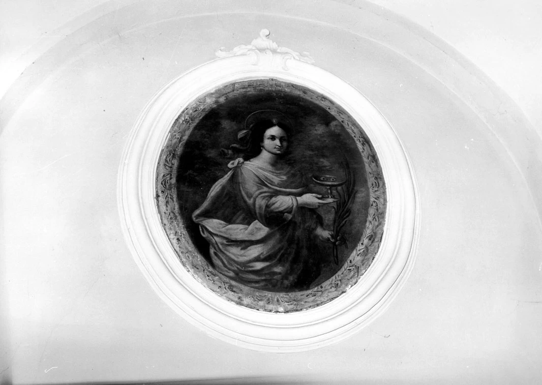 Santa Lucia - Chiesa di San Filippo, Montefiore dell'Aso , Ascoli Piceno, attribuito